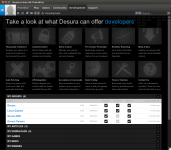 Desura on Linux Development Tab