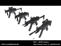 Clash The Game Weapon Renders