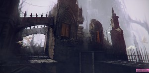 Cathedral Platforming level