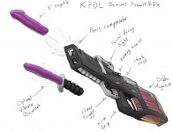 Weapon Concept art