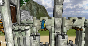 castle modular assets