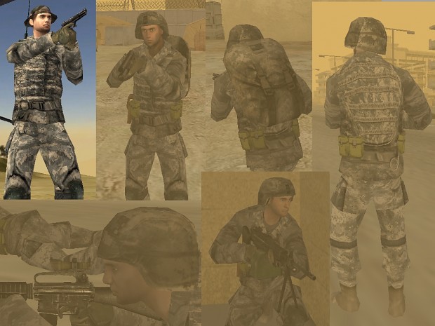US Infantry New ACU camo (BF1942 DCGF Mod)