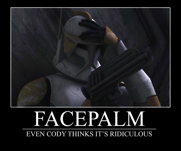 Cody facepalm