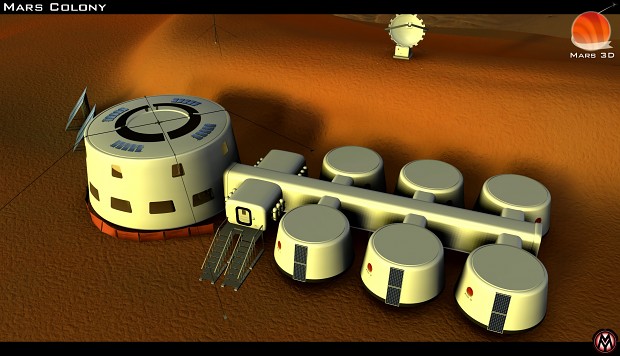 Mars 3D - The Mars  Colony