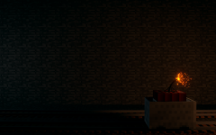 Minecraft related background.