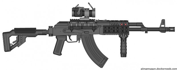 My pimpmygun creations