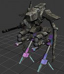 WIP images of various mechs