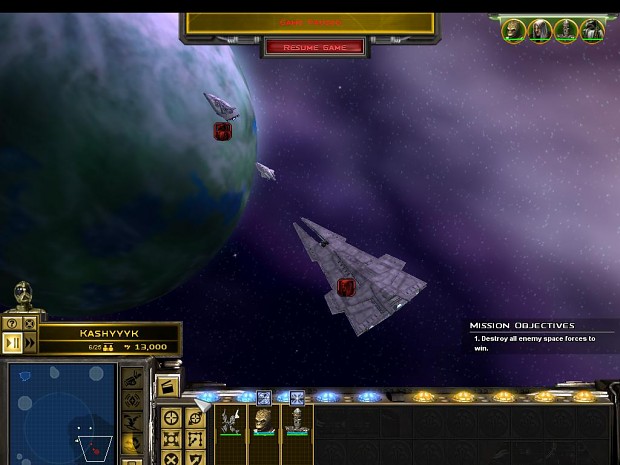 Rescaling Ships