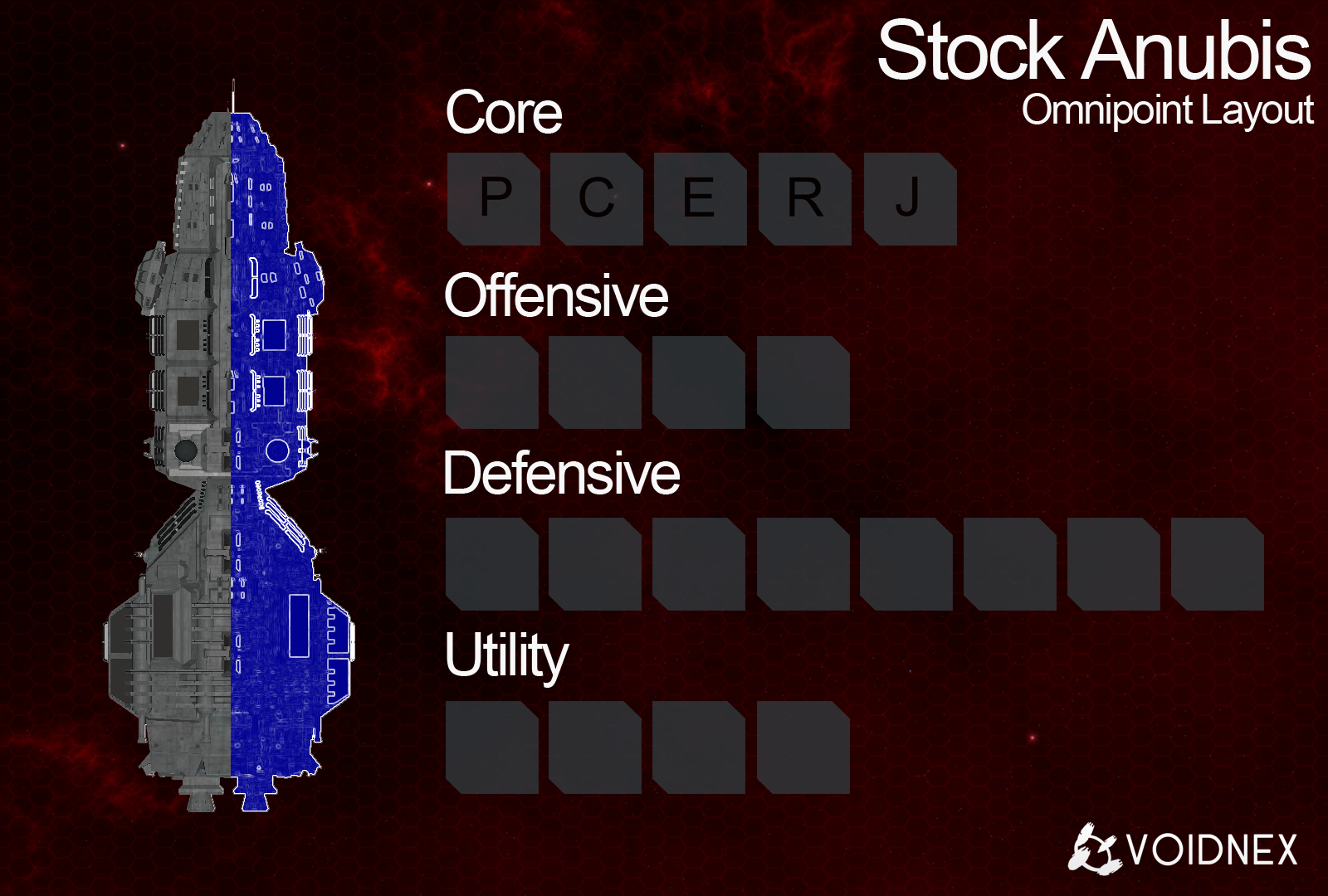 Fitting slot layout - Anubis