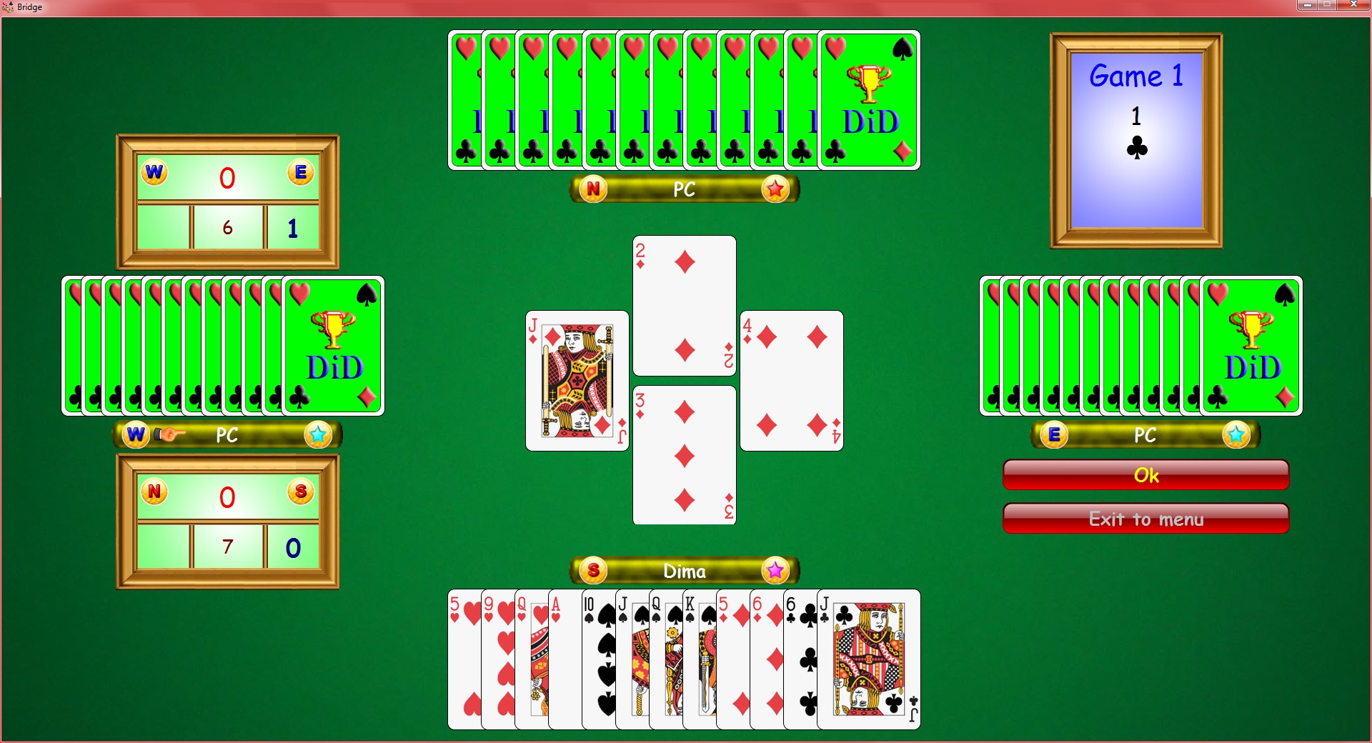 Bridge | Instantly Play Bridge Online for Free