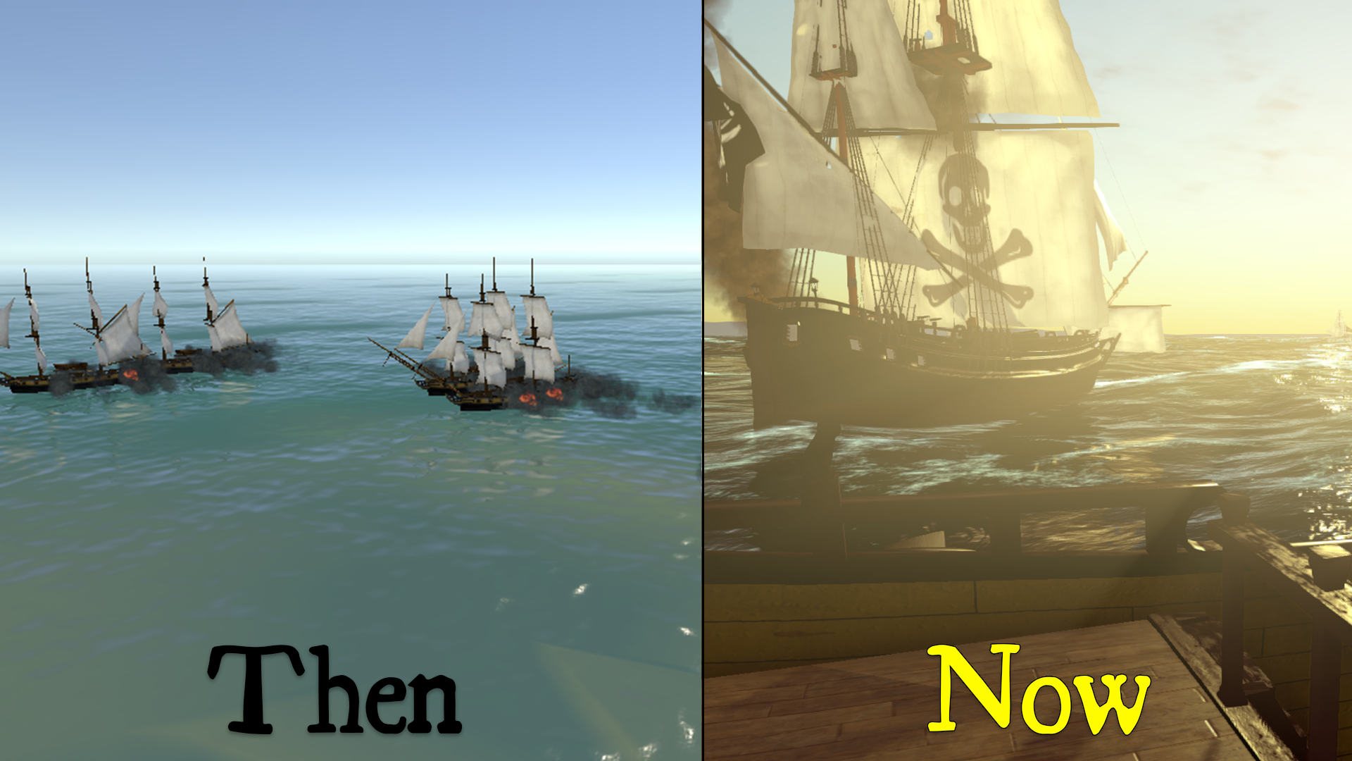 then_and_now_1 Naval Battle Game Comes to Life - End of Year Summary