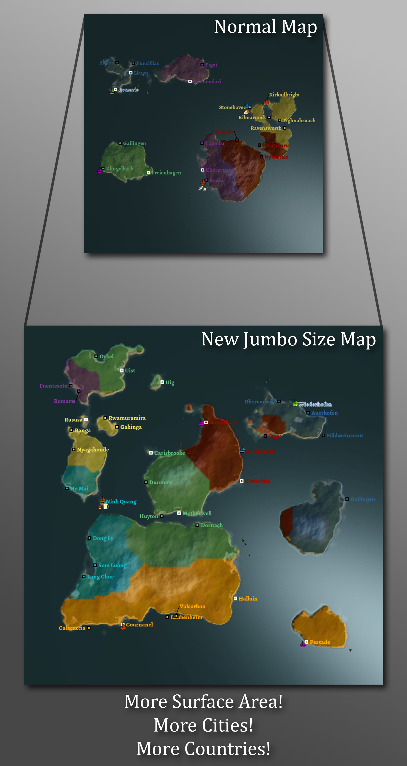 Jumbo map