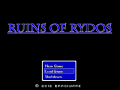 Ruins of Rydos - Demo now available!