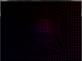 2 dimensional dynamic grid effect (QB64 code)
