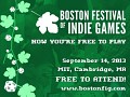 Multilytheus will be at the Boston Festival of Indie Games