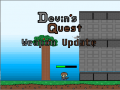 Current plans for weapons and combat in Devin's Quest