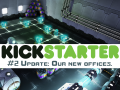[Kickstarter update #2] Be the first people to see our new offices :)