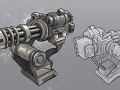 Development Update 8# - Introducing the Machine Gun Turret Family