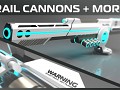 A whole heap of changes! Rail Cannons, SMGs, Jammers, Receivers and more!
