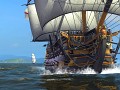 Naval Action: Steam Greenlight, water technology, and flags.