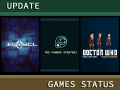 Update Status on work & games