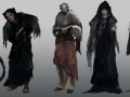 Character concepts: Early process and Uncanny features
