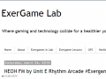 ExerGame Lab: NEON FM by Unit E Rhythm Arcade #Exergaming