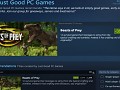 "Just Good PC Games" gave Beasts of Prey a Curation
