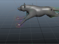 We finished to animate the wolf!