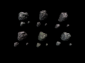 Evolution of an Asteroid