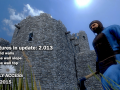 Medieval Engineers - Update 02.013 – Round walls, Stone wall slope/top