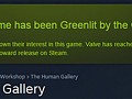 The Human Gallery has been Greenlit!