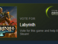 Labyrinth now on Steam Greenlight