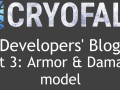 CryoFall Dev. Blog #3 - Armor & Damage model
