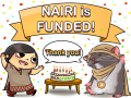 NAIRI Funded on Kickstarter!