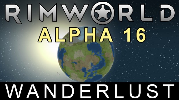RimWorld Alpha 16 - Wanderlust released