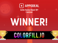 Colorfill.io Wins the Appodeal Indie Game Blast Off Contest