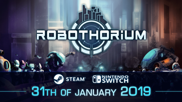 Robothorium is now out on Steam and Switch!!!