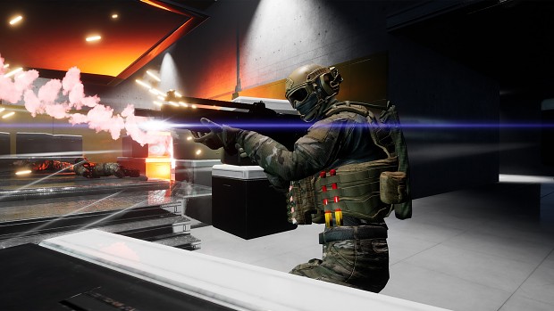 New enemy models, bulletproof helmets, hit reactions, difficulty tweaks