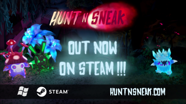 Hunt 'n Sneak out now on Steam!