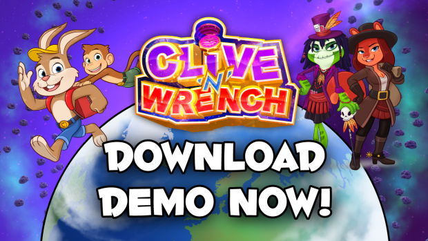 Clive 'N' Wrench: Alpha Demo 1.0 Out Now!
