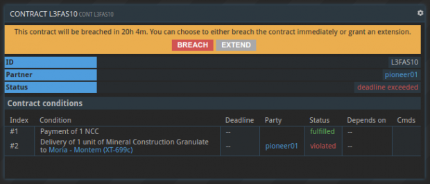 Breaching Contracts – development log #187