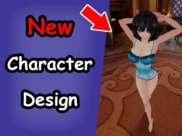 Character Design - Iragon Anime Game Update 9