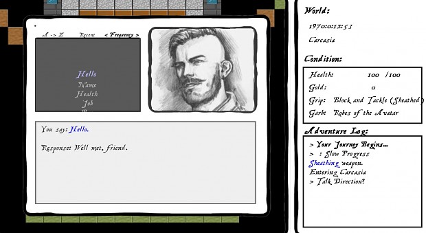 Building a Conversation System for CRPGs