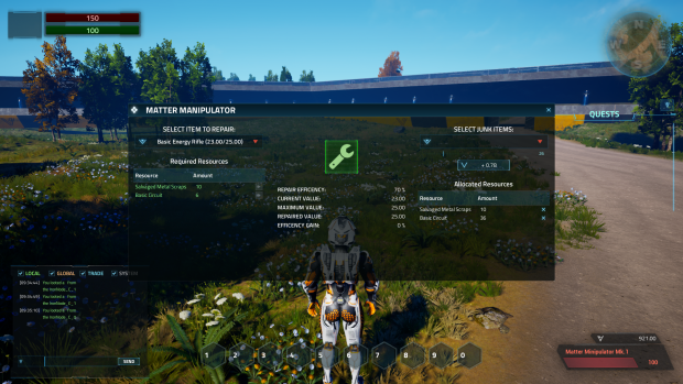 Virtuverse Colonist Info Pack: Matter Manipulator