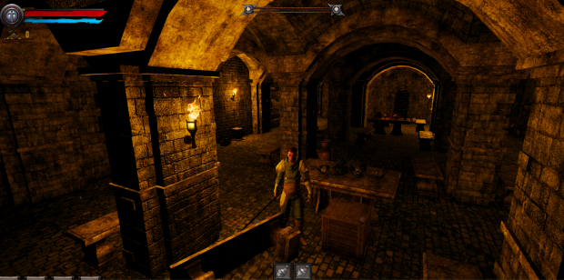 Battle in the crypt! - Swordbreaker: Back to The Castle