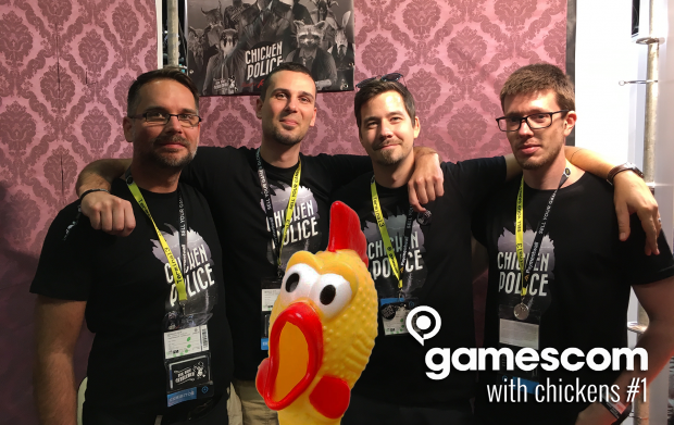Gamescom With Chickens - Part 1
