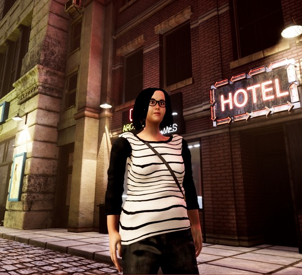Shopping Day: The main character design