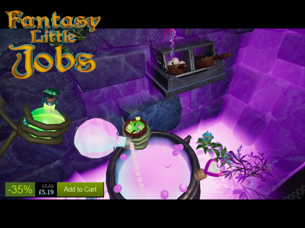 Fantasy little Jobs is -35% off on Steam!