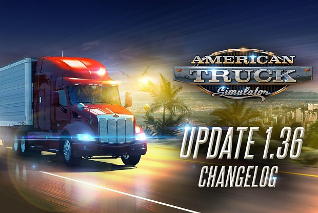 American Truck Simulator Update 1.36